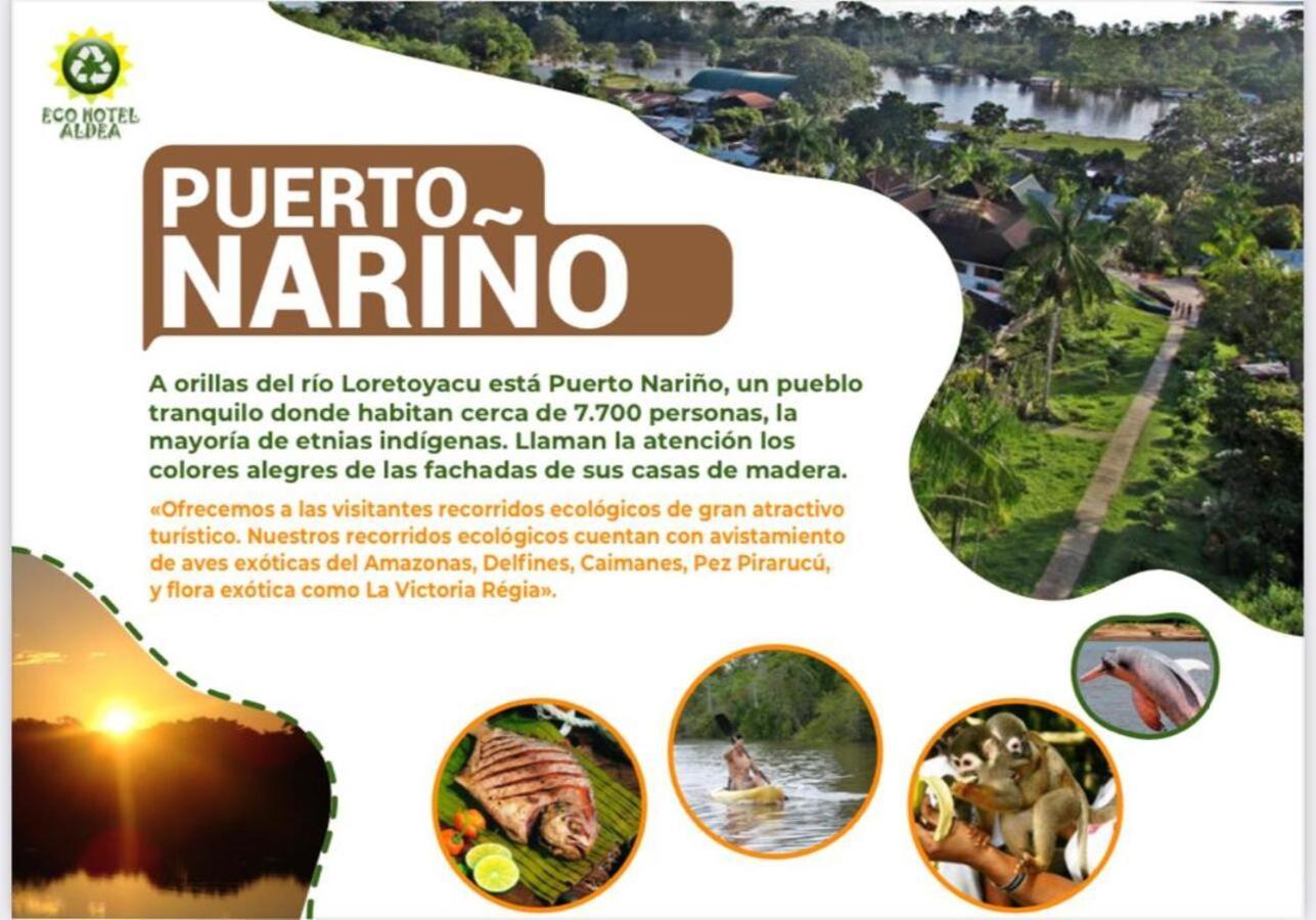 Eco Hotel Aldea -Amazonas Puerto Nariño Zewnętrze zdjęcie