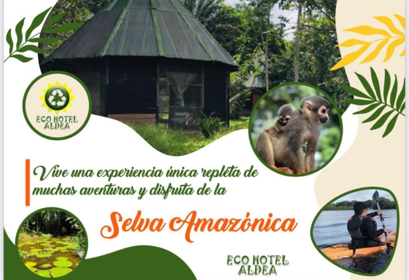 Eco Hotel Aldea -Amazonas Puerto Nariño Zewnętrze zdjęcie