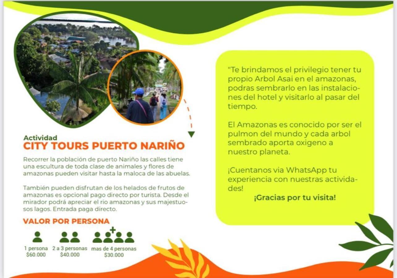 Eco Hotel Aldea -Amazonas Puerto Nariño Zewnętrze zdjęcie